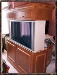 T.V. Cabinet